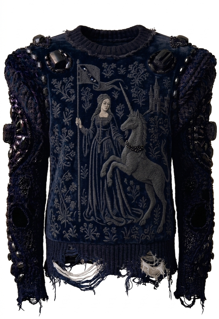 ruined myth velvet knit