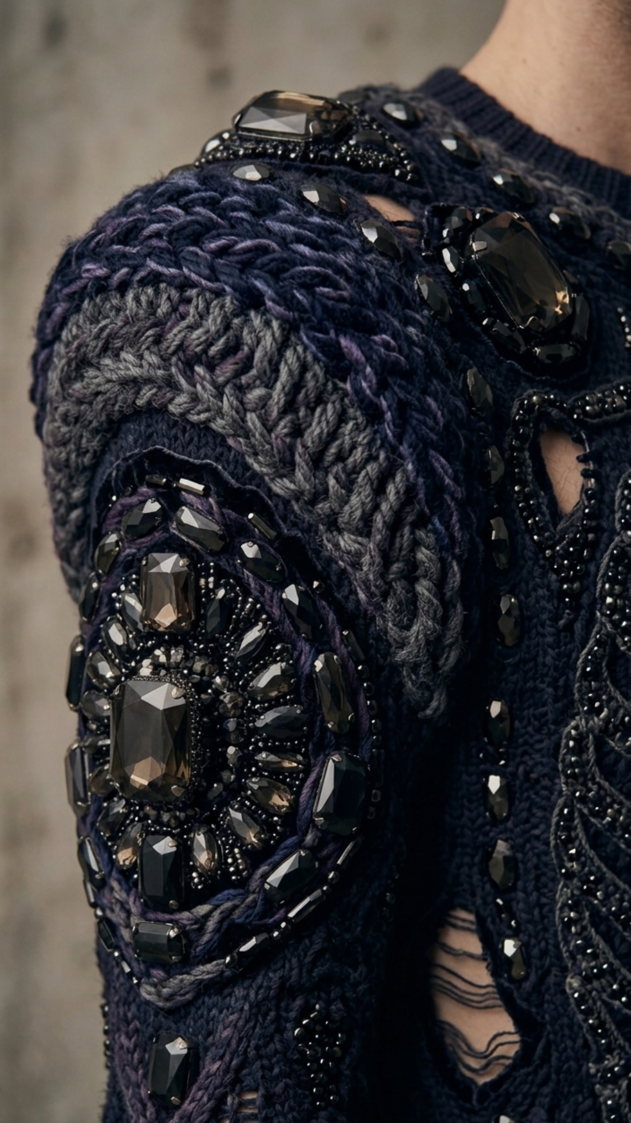 ruined myth velvet knit