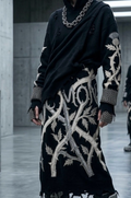Knitted deconstructed heretiq dress