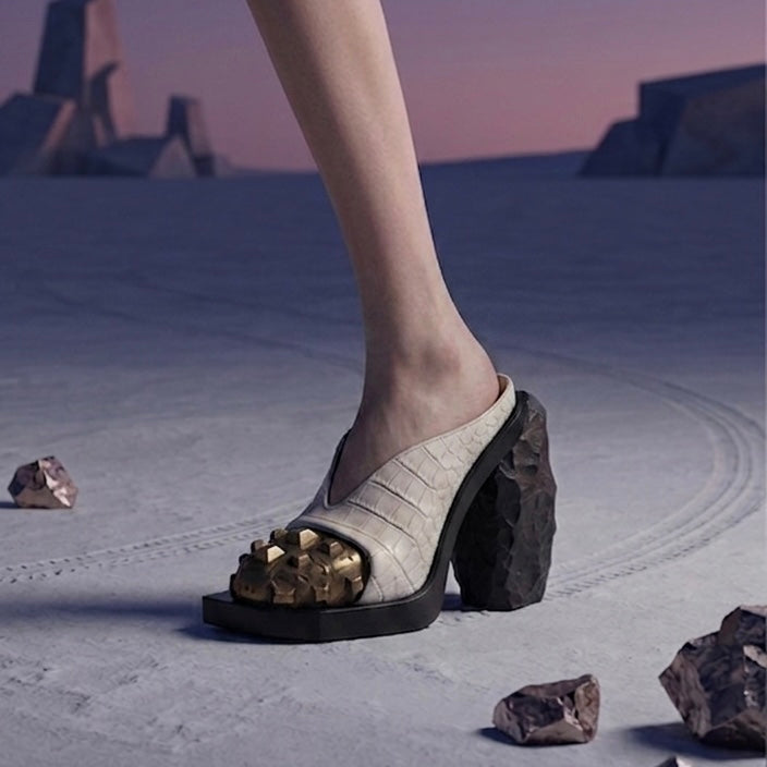 croco stone mule